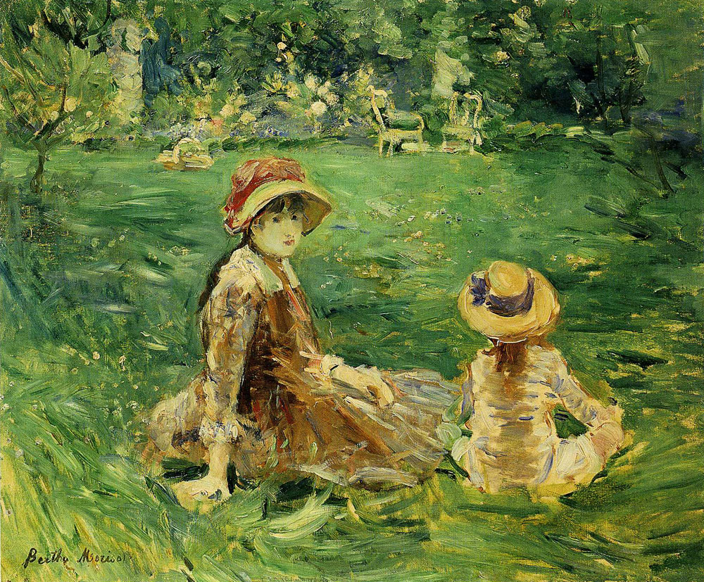 Berthe Morisot - In the Garden at Maurecourt