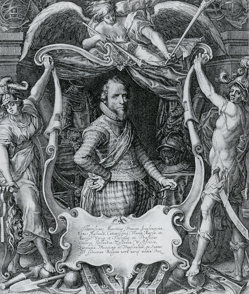 Boetius a Bolswert after Pieter Isaacsz. - Portrait of Maurits of Nassau