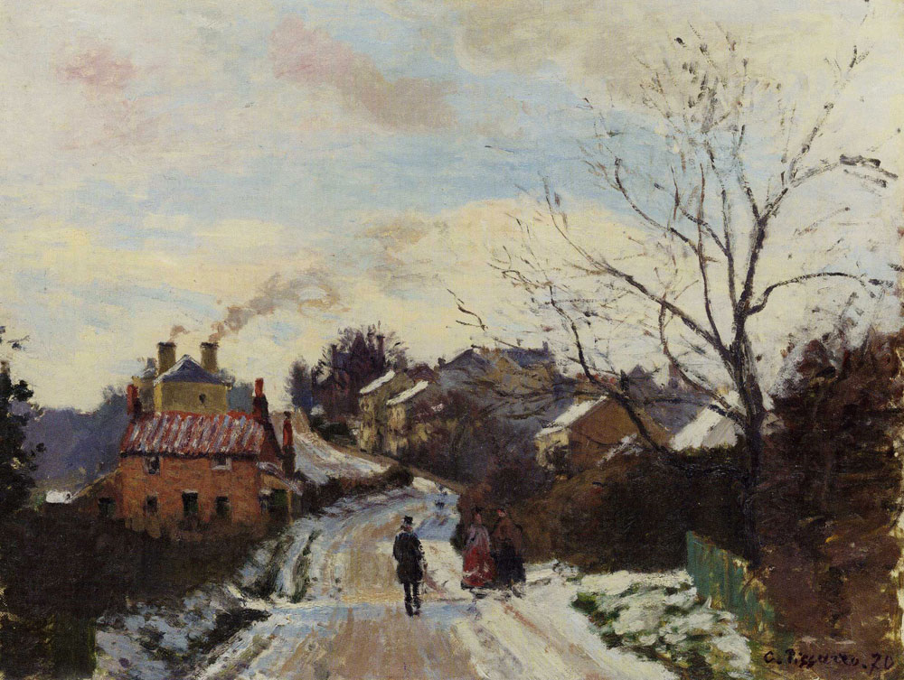 Camille Pissarro - Fox Hill, Upper Norwood