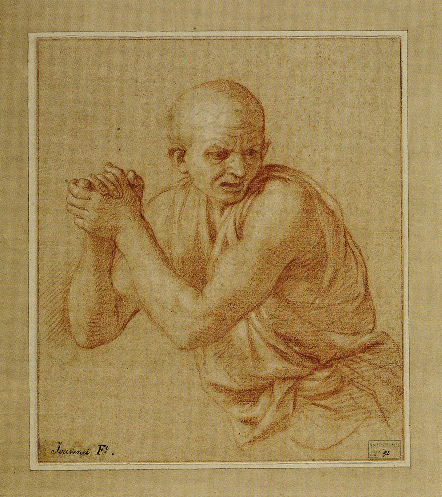 Charles le Brun - Study of a Man