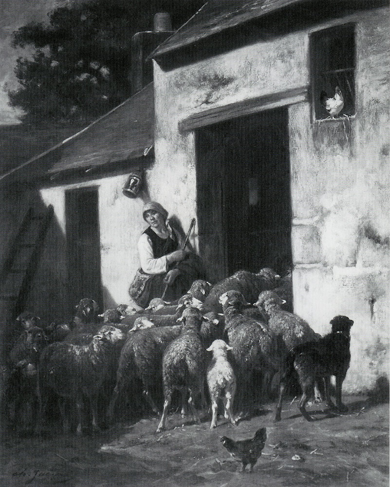 Charles-Émile Jacque - Sheep