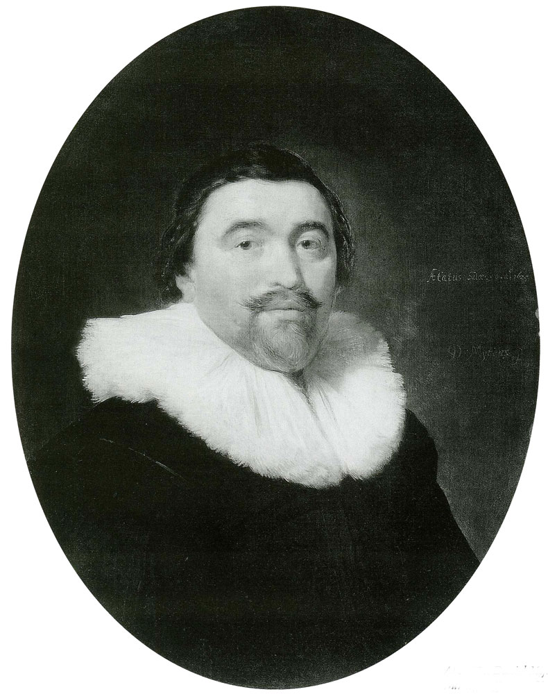Daniel Mijtens - Portrait of Willem Burchgraeff