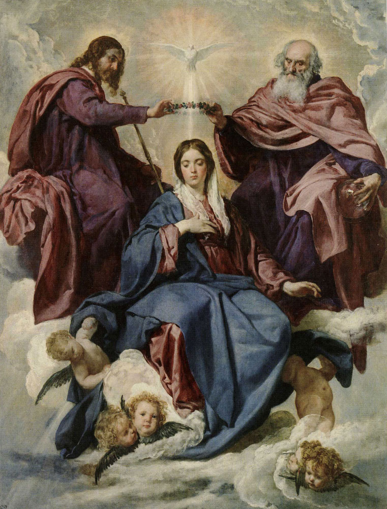 Diego Velazquez - The Coronation of the Virgin