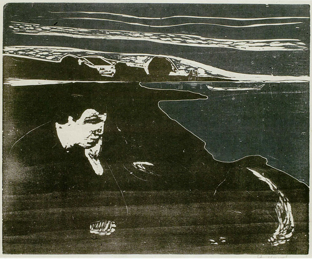 Edvard Munch - Evening, Melancholy I