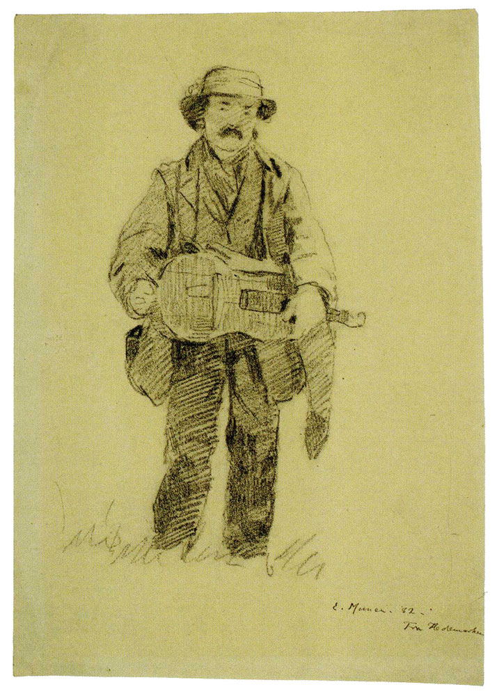 Edvard Munch - Man with a Barrel Fiddle