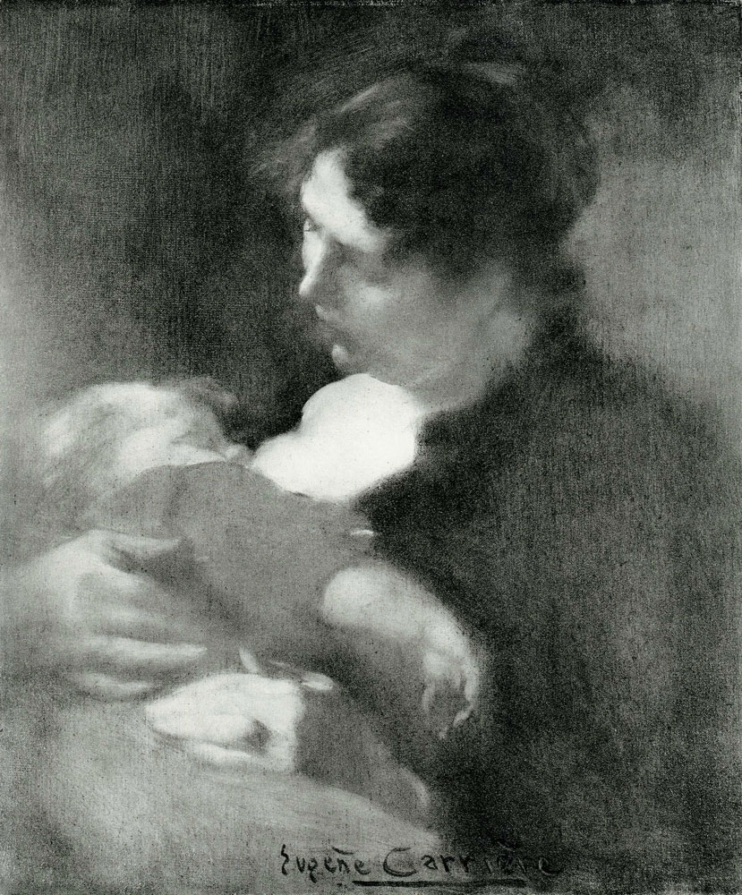 Eugène Carrière - Motherhood