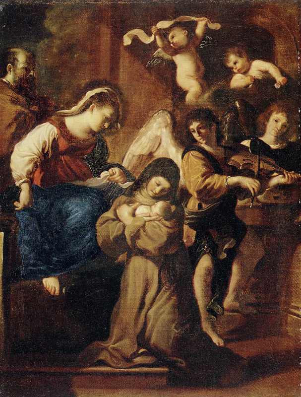 Giovanni Francesco Barbieri Guercino - The Vision of St. Francisca Romana