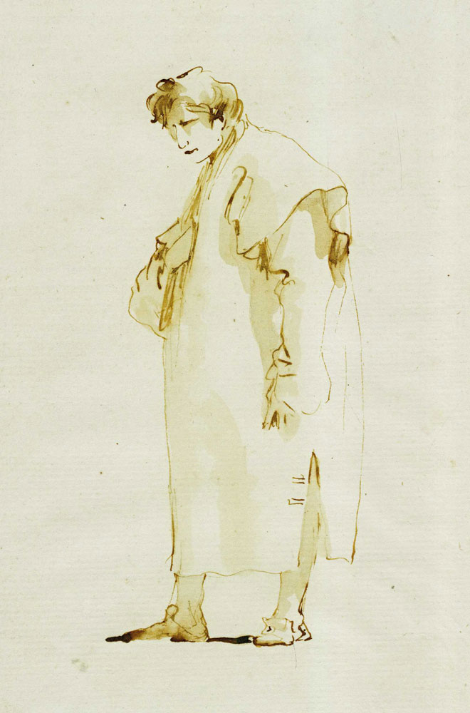 Giovanni Battista Tiepolo - Standing Man with a Book