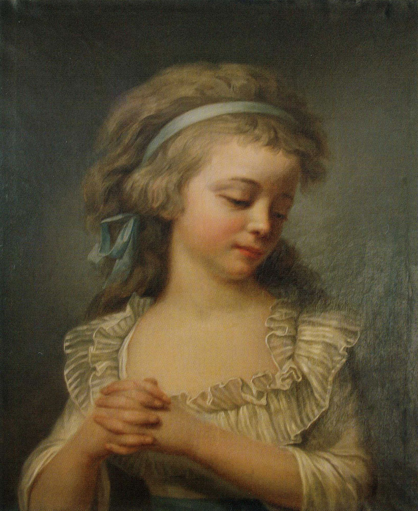 Henri-Pierre Danloux - Portrait of a Little Girl