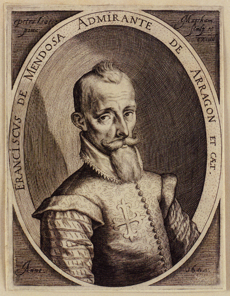 Jacob Matham after Pieter Isaacsz. - Portrait of Francisco de Mendoza
