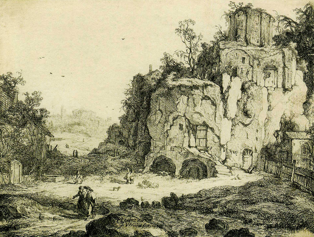 Jan van Noordt after Pieter Lastman - Landscape
