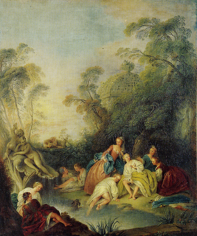 Jean-Baptiste Pater - Women Bathing