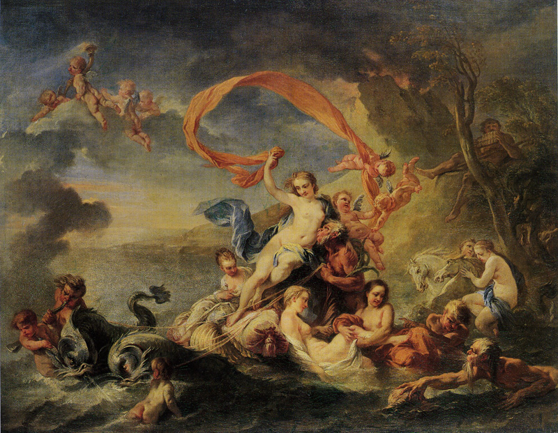 Jean Baptiste van Loo - The Triumph of Galatea