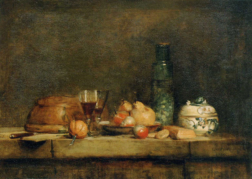 Jean-Siméon Chardin - The Jar of Olives