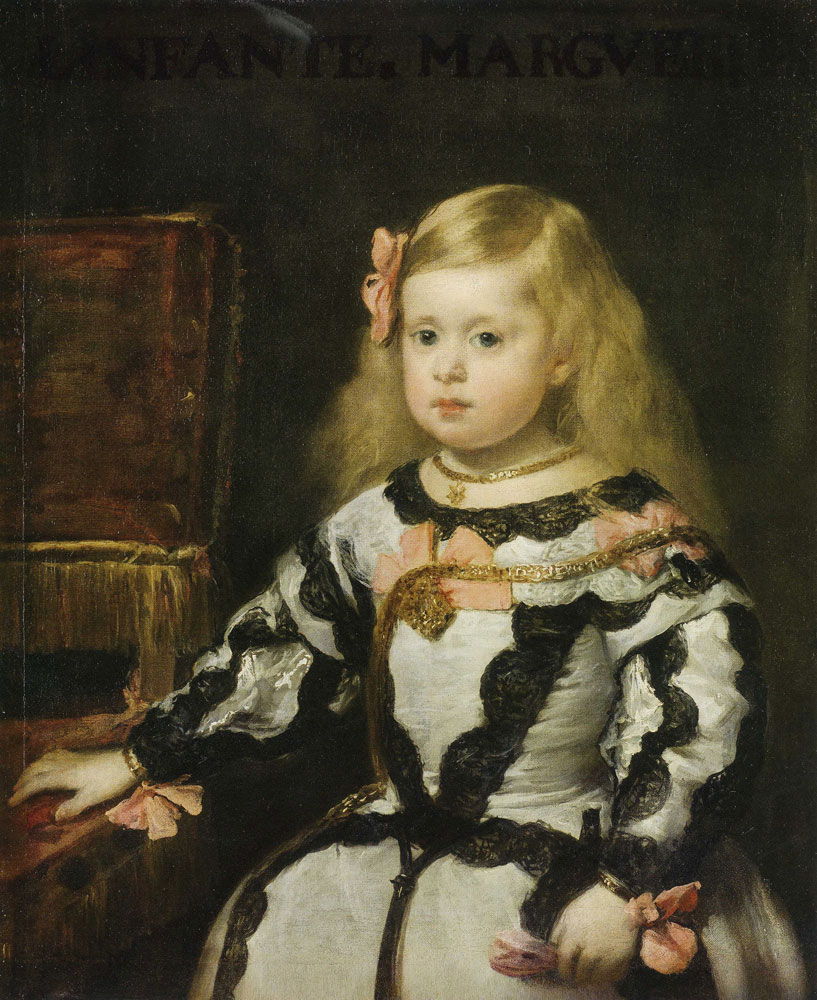 Attributed to Juan Bautista Martinez del Mazo - Portrait of Infanta Marguerite