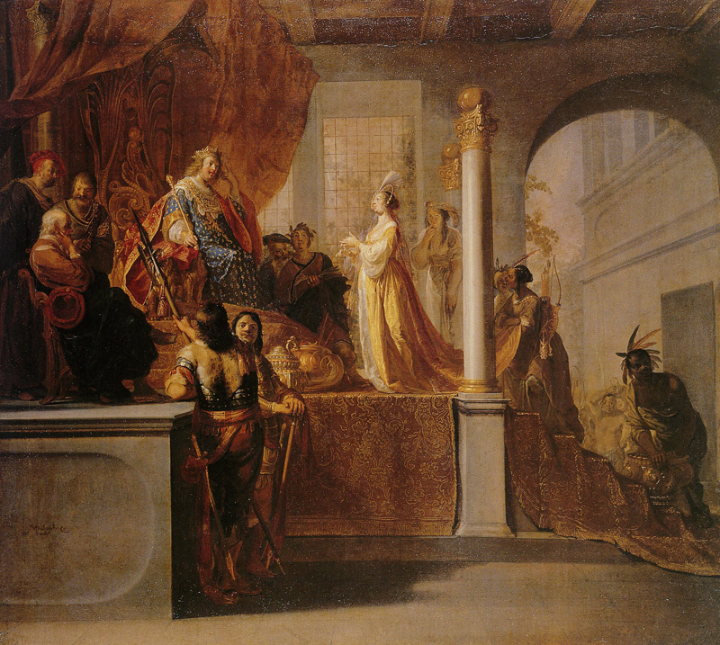 Nicolaus Knüpfer - The Queen of Sheba Before Solomon