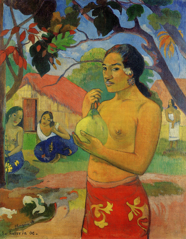 Paul Gauguin - Woman Holding a Fruit