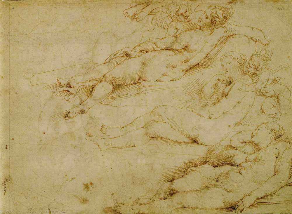 Peter Paul Rubens - Studies of a Venus Figure