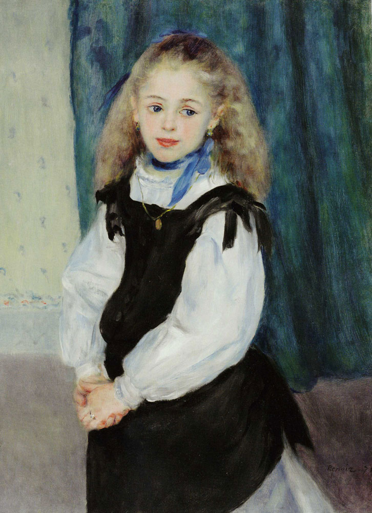 Pierre-Auguste Renoir - Portrait of Mademoiselle Legrand
