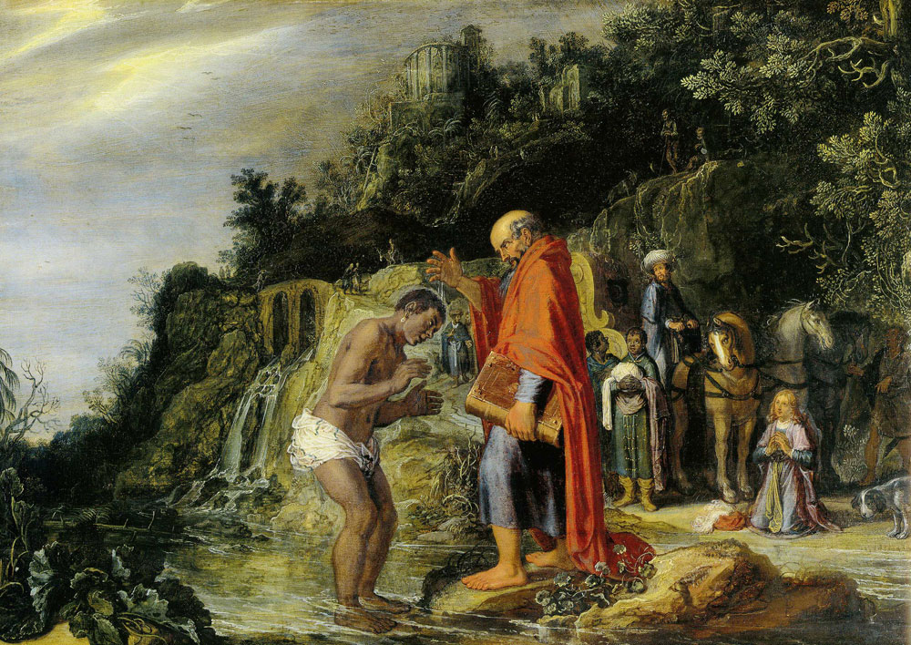Pieter Lastman - The Baptism of the Eunuch