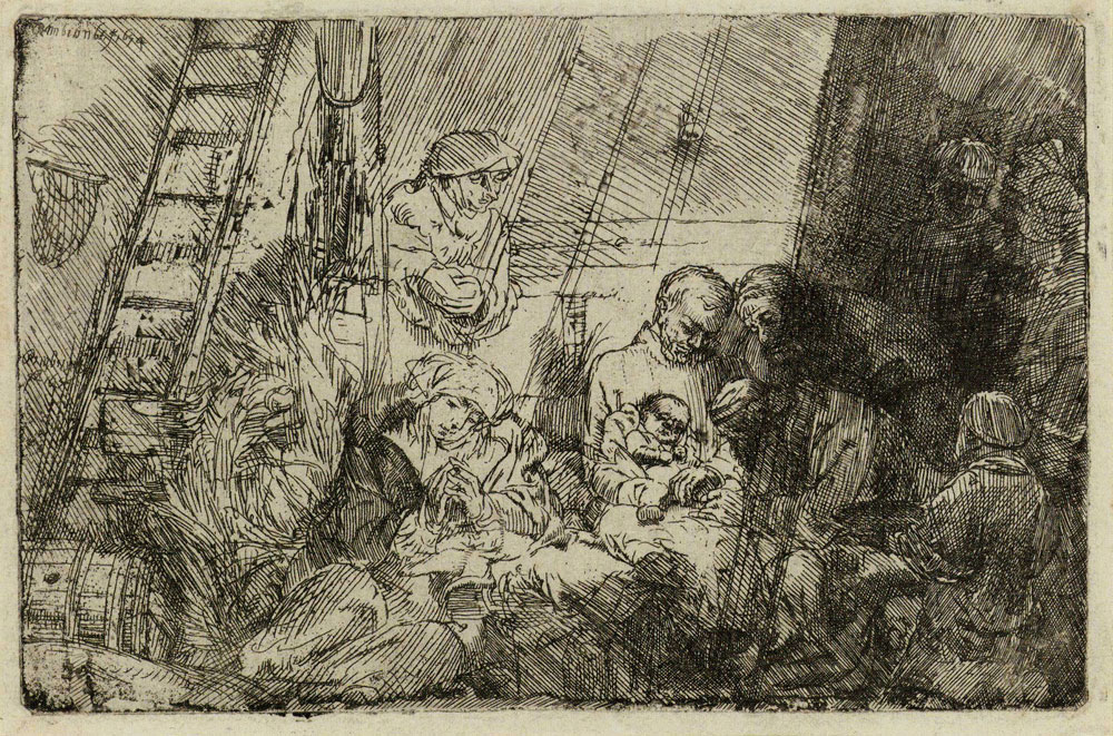 Rembrandt - The Circumcision in the Stable