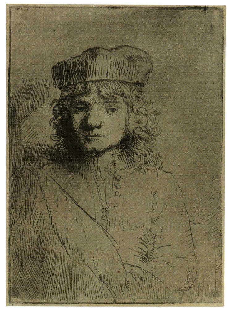 Rembrandt - The Artist's Son, Titus