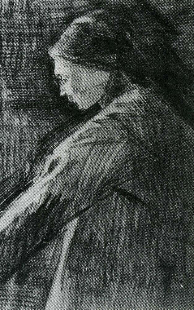 Vincent van Gogh - Standing Woman, Half-Length