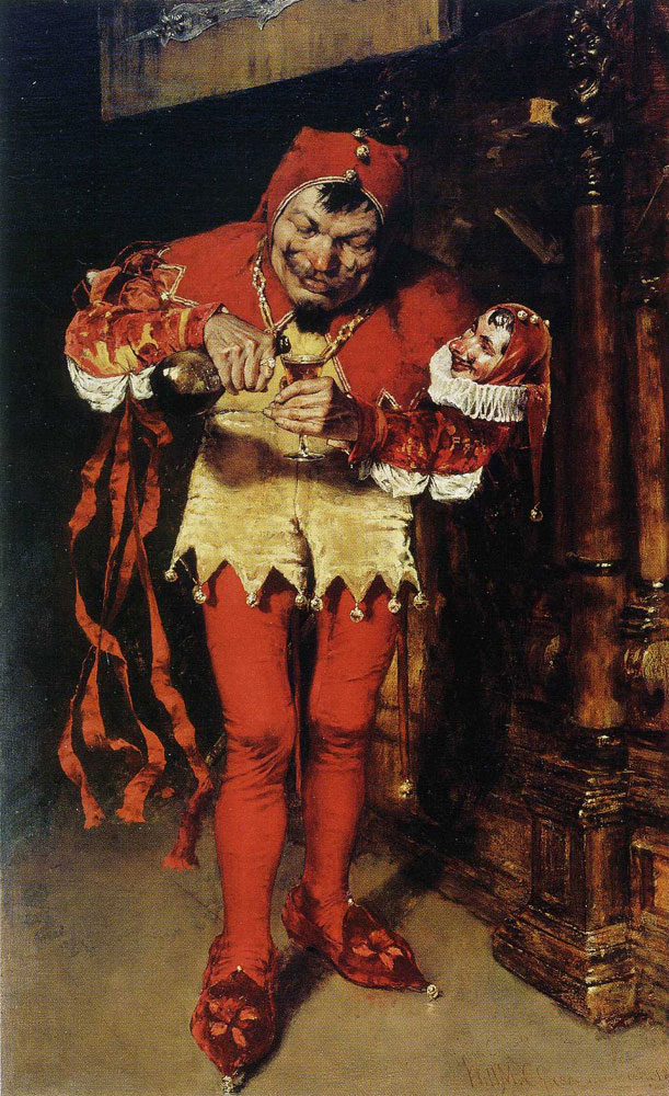 William Merritt Chase - Keying Up - The Court Jester