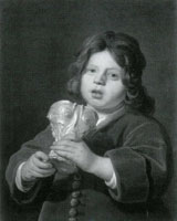 Bartholomeus van der Helst Portrait of a Boy with a Silver Cup