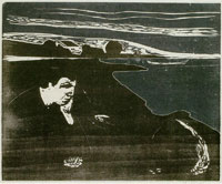 Edvard Munch Evening, Melancholy I