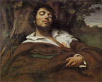 Gustave Courbet Self-Portrait as the Wounded Man