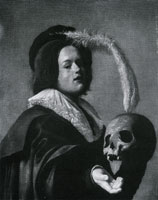 Judith Leyster Youth with a Skull