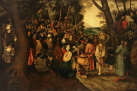 Pieter Brueghel the Younger The Testimony of John the Baptist