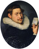 Pieter Isaacsz. Portrait of Bartholomeus Moor
