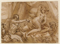 Pieter Isaacsz. Jupiter and Antiope