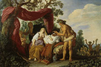 Pieter Lastman Ariadne and Bacchus