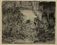 Rembrandt The Adoration of the Shepherds with the Lamp
