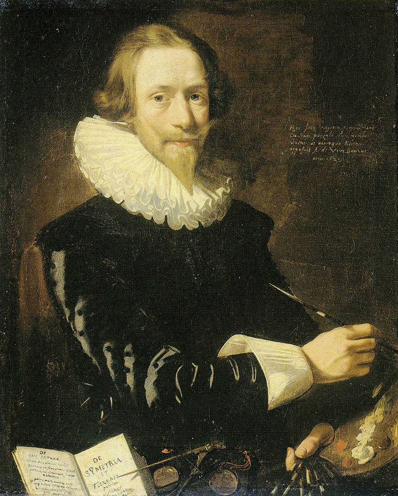 Abraham de Vries - Self-Portrait