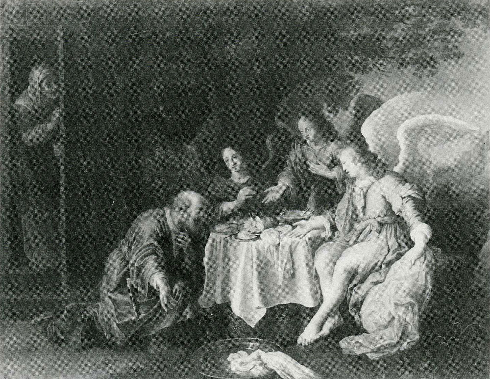 Adriaen van Nieulandt - Abraham and the Angels