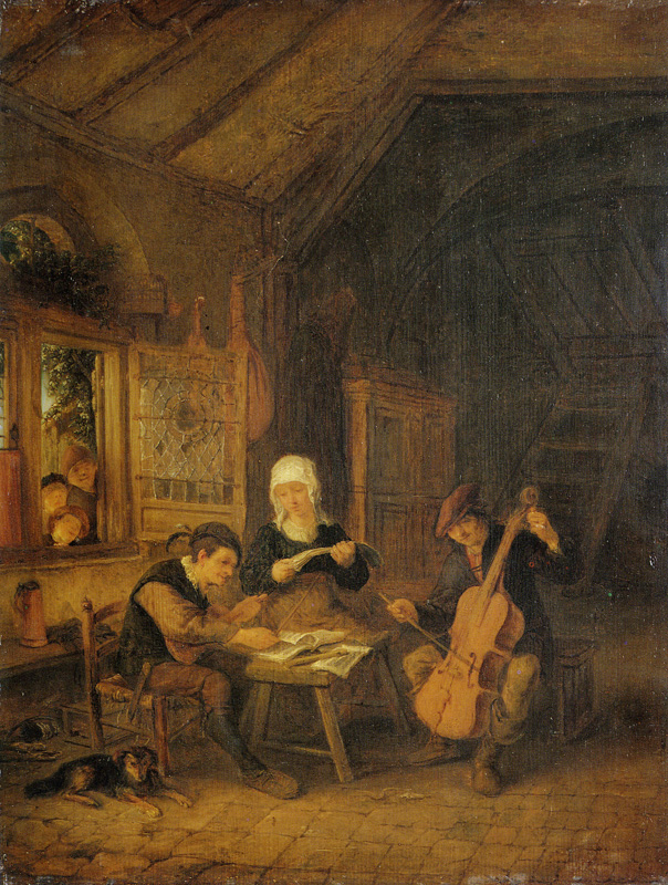 Adriaen van Ostade - Village Musicians