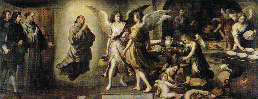 Bartolomé Esteban Murillo - The Angels' Kitchen