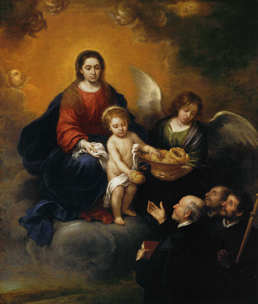Bartolomé Esteban Murillo - The Christ Child Distributing Bread to the Priests