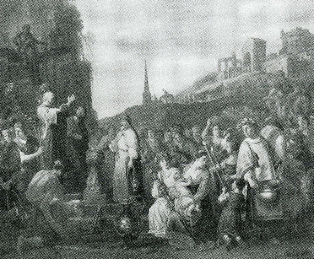 Claes Cornelisz. Moeyaert - St.Paul and Barnabas at Lystra
