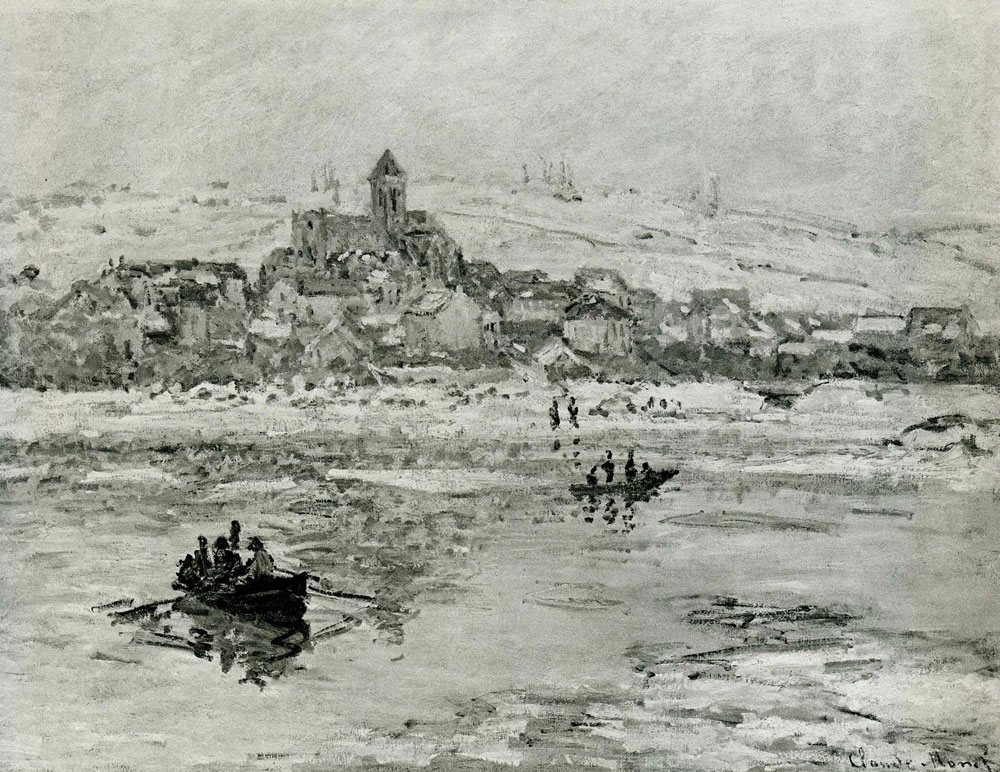 Claude Monet - Vétheuil in Winter