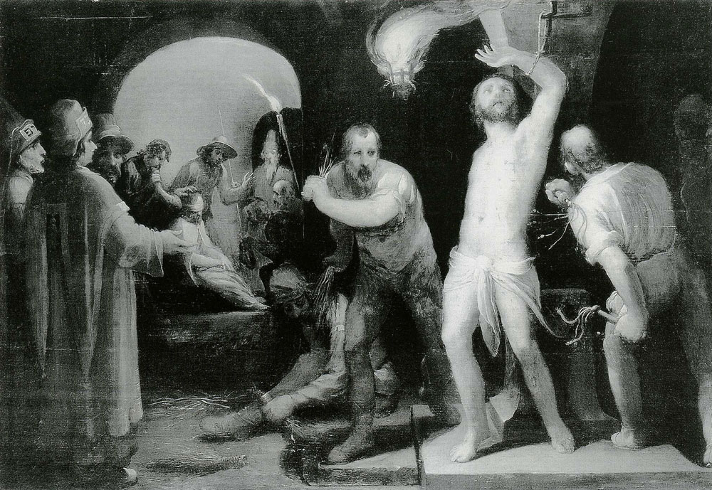 Cornelis van Haarlem - The Flagellation of Christ