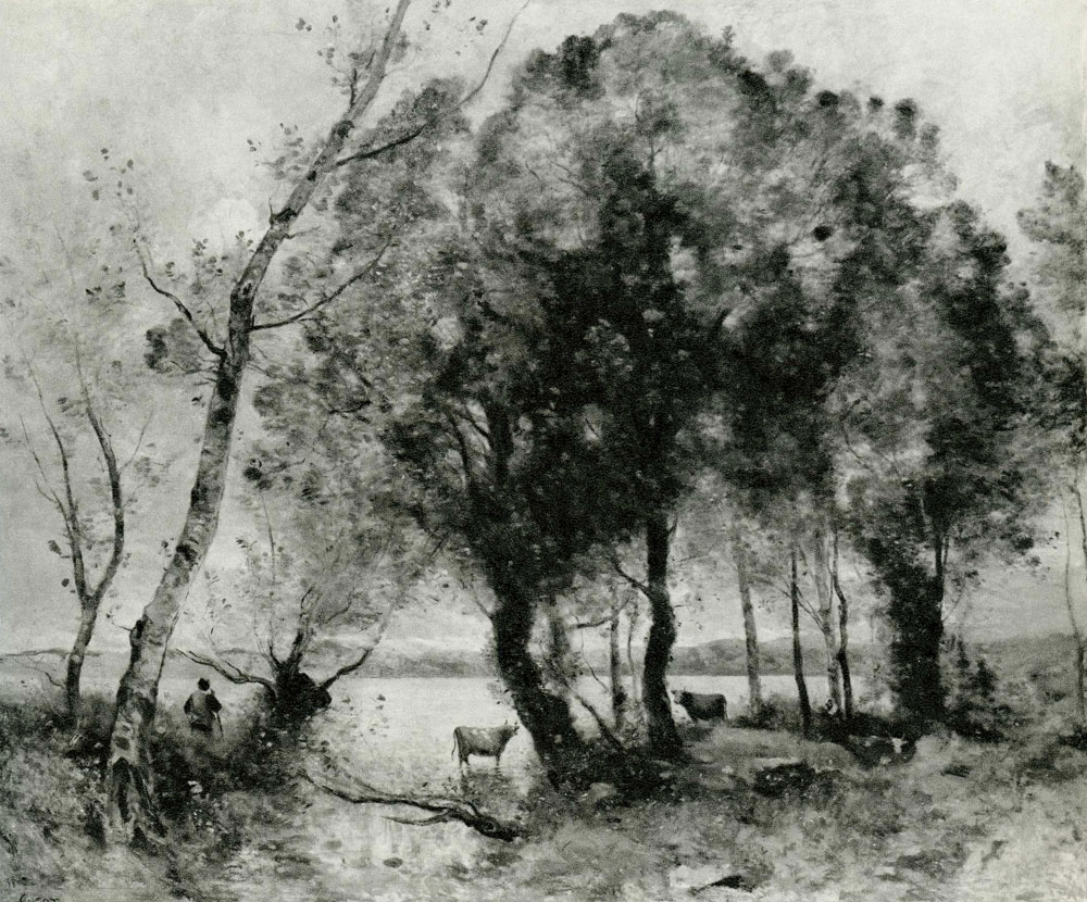 Jean-Baptiste-Camille Corot - The Lake