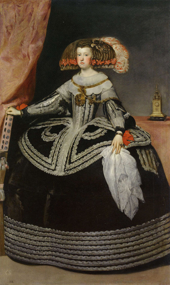 Workshop of Diego Velazquez - The Infanta Marie-Anne of Austria
