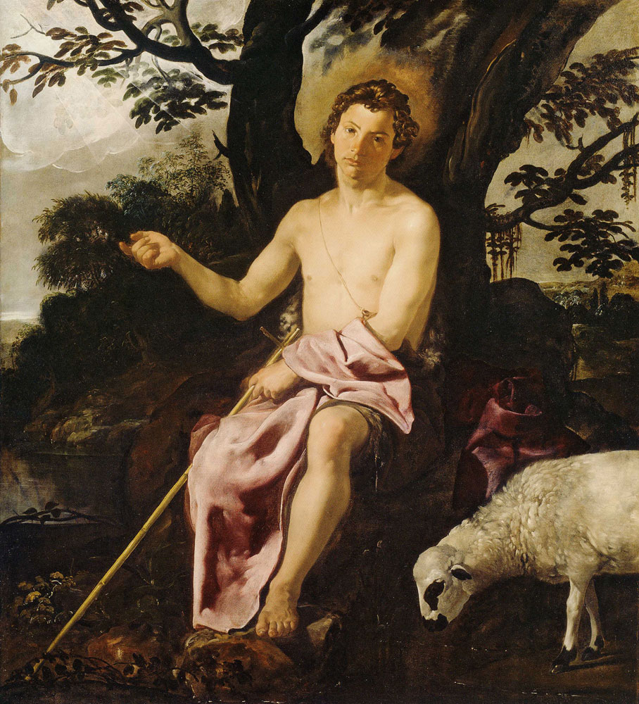 Attributed to Diego Velazquez - Saint John the Baptist in the Desert