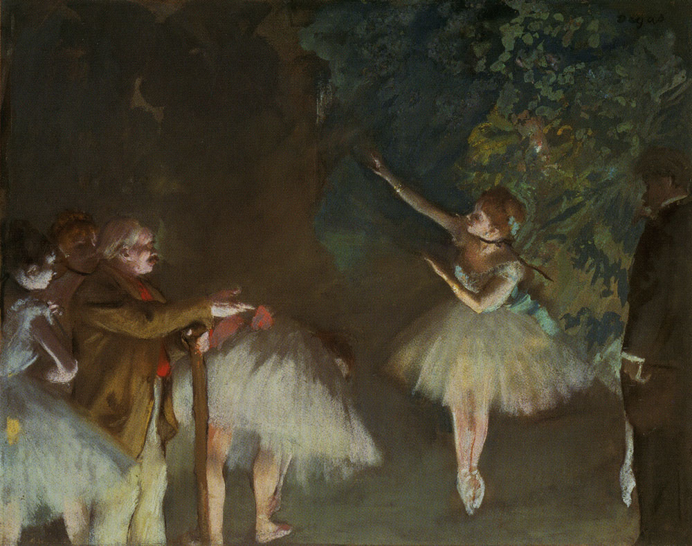 Edgar Degas - Rehearsal of the Ballet