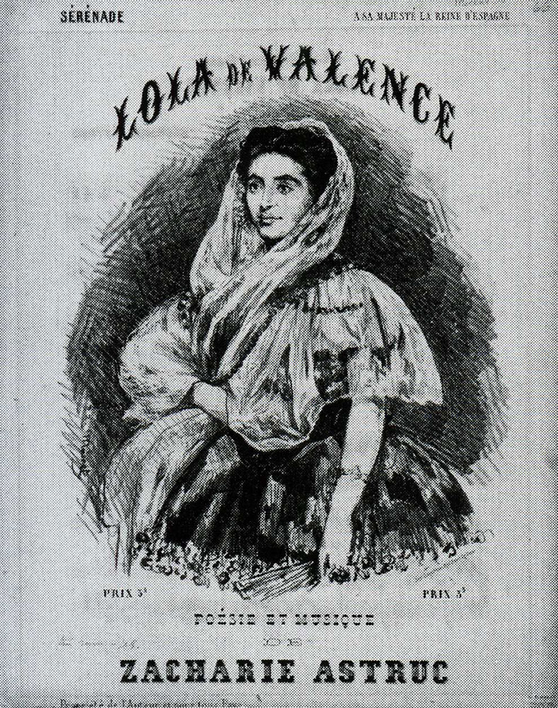 Edouard Manet - Lola de Valence - Serenade